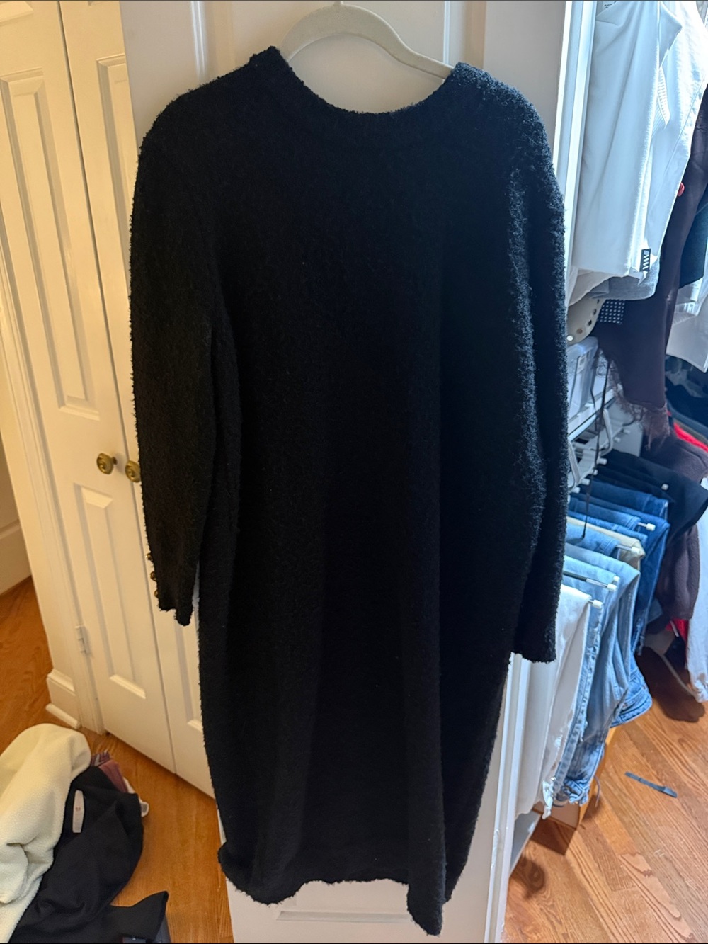 Tuckernuck Black Boucle Knit Nelle Dress - Picture 5 of 8